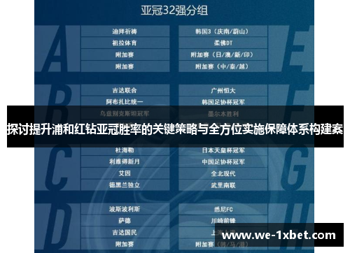 探讨提升浦和红钻亚冠胜率的关键策略与全方位实施保障体系构建案 探讨提升浦和红钻亚冠胜率的关键策略与全方位实施保障体系构建案